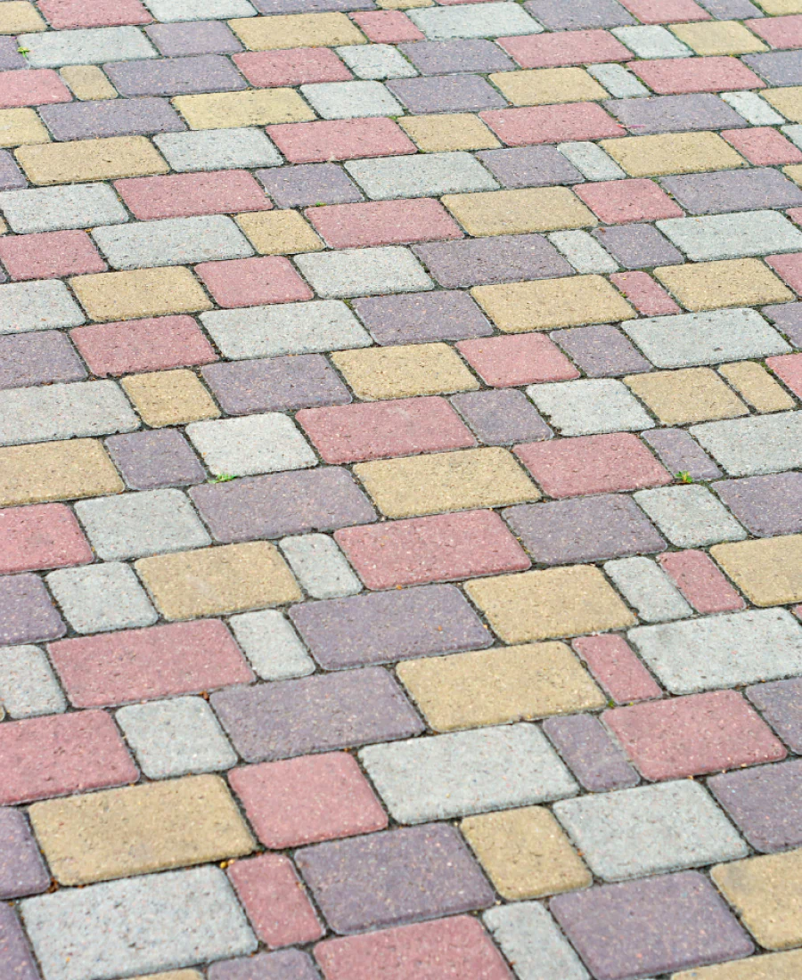 colored finish concrete