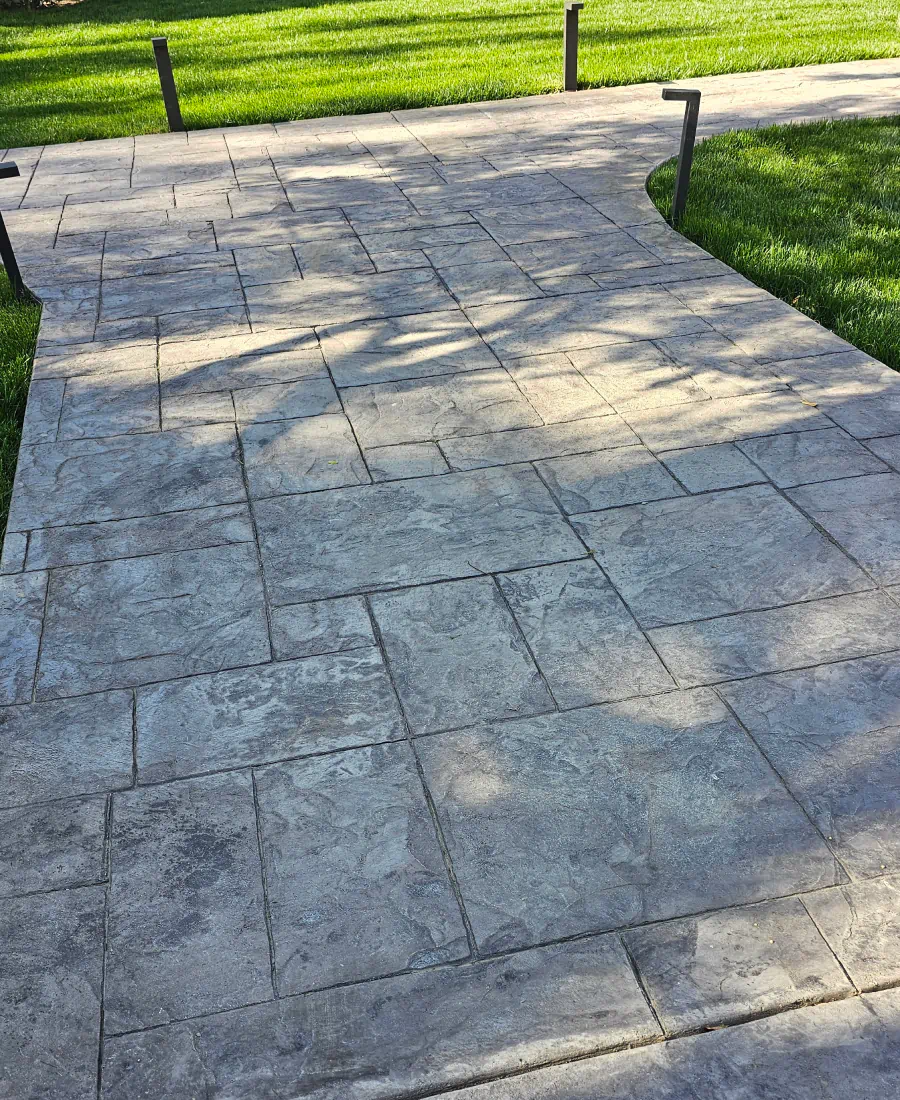 sidewalk installation